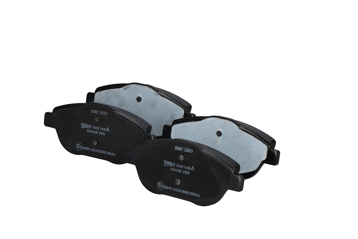 Jeu de 4 plaquettes de frein VALEO ref. 302148A